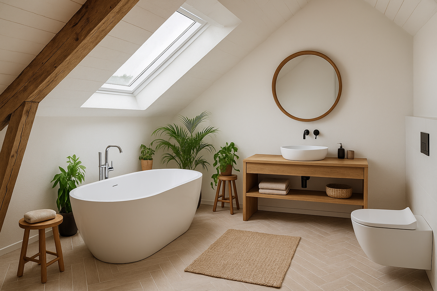 Bagno Mansardato: 4 Mosse per Trasformarlo in un’Oasi di Design